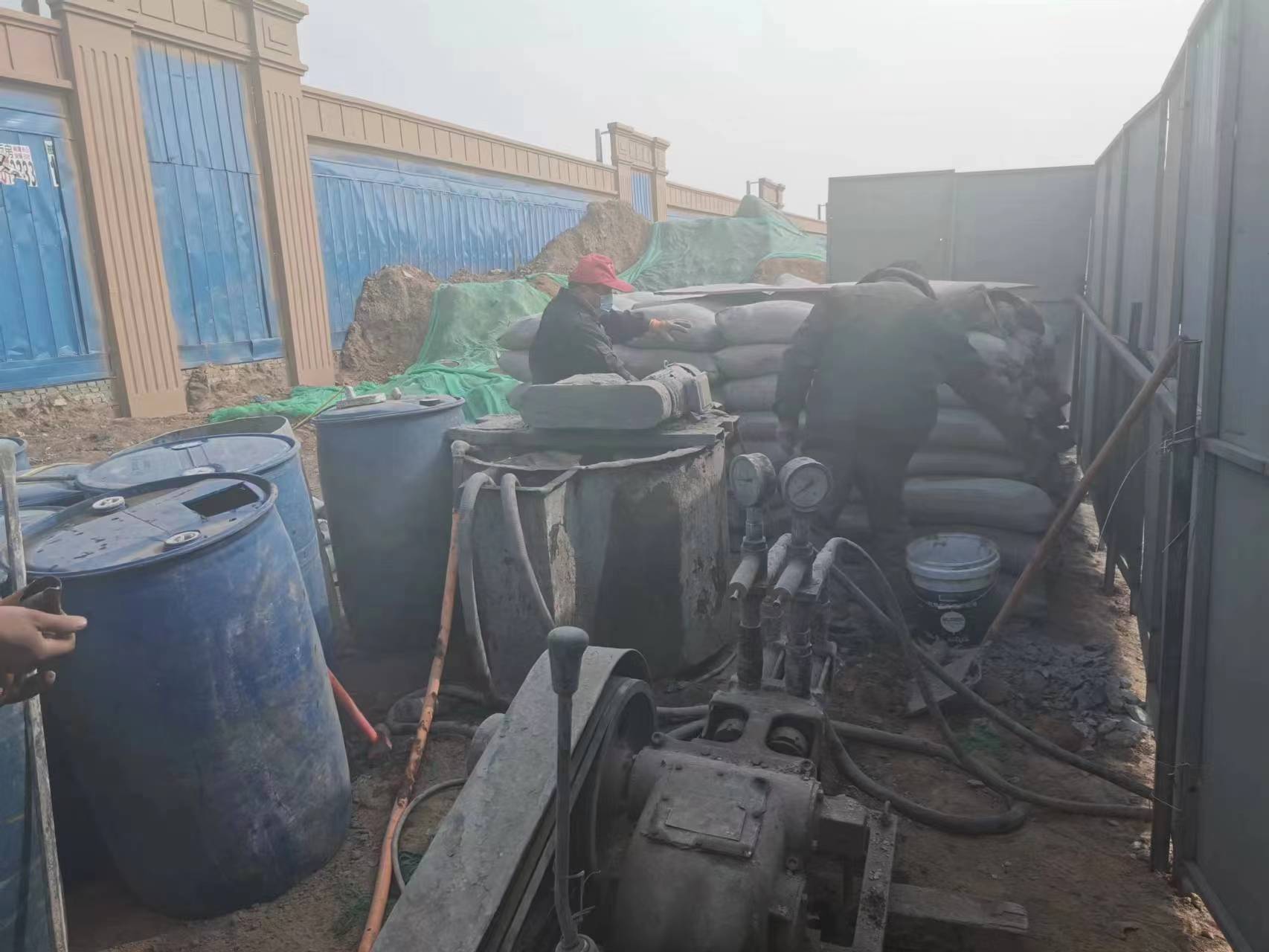 乐亭地基沉降注浆加固